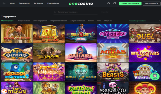 One casino tragaperras